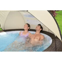 Auvent Pour Spa Gonflable Bestway Lay-Z-Spa -Ubbink || GRE || Intex Soldes Magasin auvent pour spa gonflable bestway lay z spa 3
