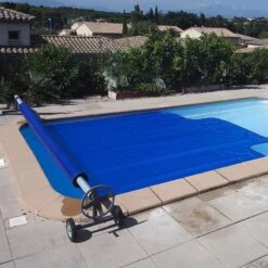 Bâche à Bulles Rectangulaire Dimensions Standard Rectangulaire Bordée Sur Le Tout Le Périmètre