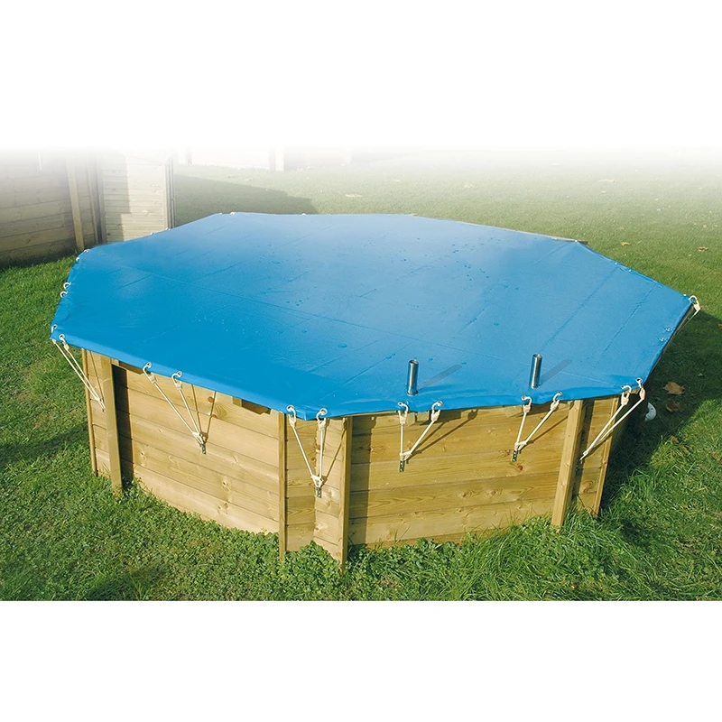 Bâche D'hivernage Pour Piscine Bois Ubbink Octogonale 1 Bâche D'hivernage Pour Piscine Bois Ubbink Octogonale