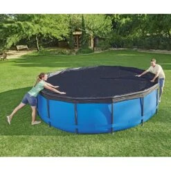 Bâche De Protection Pour Piscine Bestway Ronde -Ubbink || GRE || Intex Soldes Magasin bache de protection pour piscine bestway ronde 4