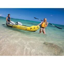 Canoë Kayak Gonflable Intex Explorer K2 -Ubbink || GRE || Intex Soldes Magasin canoe kayak gonflable intex explorer k2 2