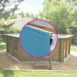 Liner Pour Piscine Bois Sunbay Hexagonale