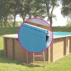 Liner Pour Piscine Bois Sunbay Octogonale Allongée