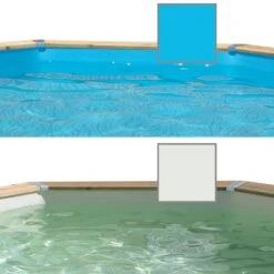 Liner Pour Piscine Bois Ubbink Octogonale Allongée