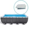 Liner Pour Piscine Intex Ultra Silver Tubulaire Rectangulaire