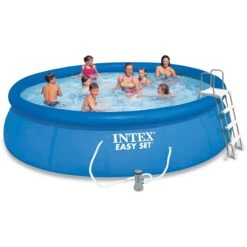 Piscine Autoportée Intex Easy Set 4,57 X H1,07m