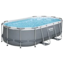 Piscine Bestway Ovale Power Steel 4,27 X 2,50 H1,00m