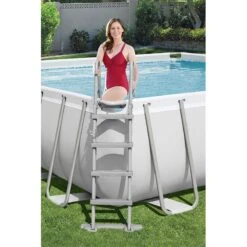 Piscine Bestway Rectangulaire Power Steel 5,49 X 2,74 H1,22m 9 Piscine Bestway Rectangulaire Power Steel 5,49 X 2,74 H1,22m -Ubbink || GRE || Intex Soldes Magasin piscine bestway rectangulaire power steel 549 x 274 h122m 4