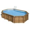 Piscine Bois Avocado 6,56 X 4,56 X H1,31m