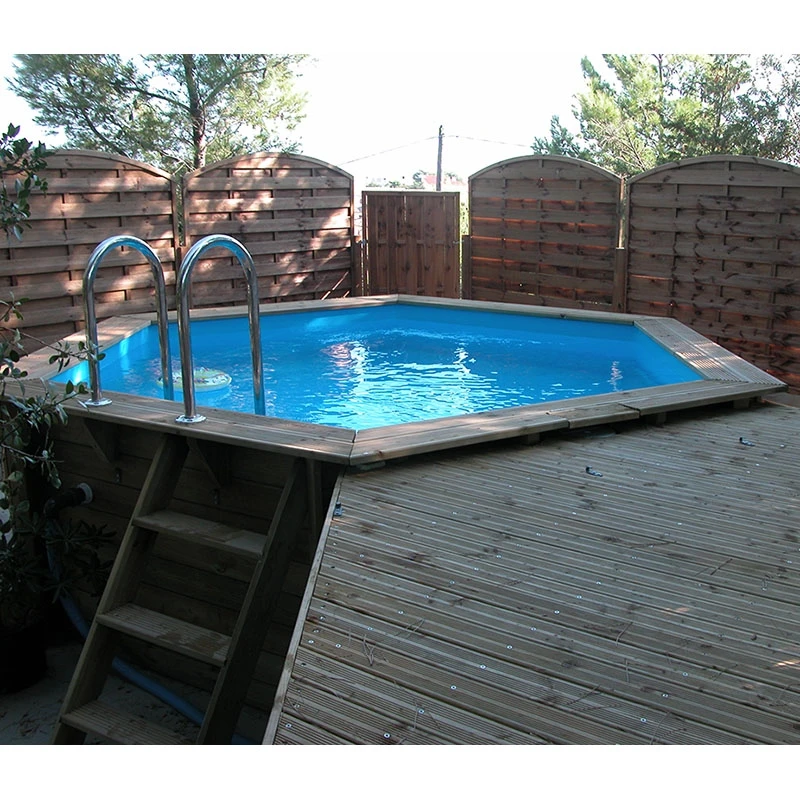 Ubbink Piscine Bois Azura 4,10 X H1,20m 6 Ubbink Piscine Bois Azura 4,10 X H1,20m – Image 6