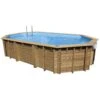 Ubbink Piscine Bois Azura 7,50 X 4,00 X H1,30m