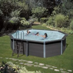 Produits populaires -Ubbink || GRE || Intex Soldes Magasin piscine bois composite avant garde gre 524 x 386 x h124m 1