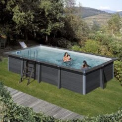 Produits populaires -Ubbink || GRE || Intex Soldes Magasin piscine bois composite avant garde gre 606 x 326 x h124m 1