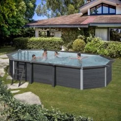 Produits populaires -Ubbink || GRE || Intex Soldes Magasin piscine bois composite avant garde gre 664 x 386 x h124m 1