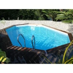 Piscine Bois Grenade II 4,36 X 3,36 X H1,17m -Ubbink || GRE || Intex Soldes Magasin piscine bois grenade ii 436 x 336 x h117m 3