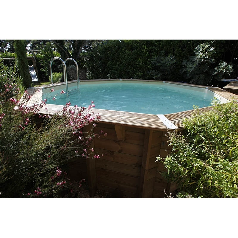 Ubbink Piscine Bois Lagon 4,50 X H1,20m 5 Ubbink Piscine Bois Lagon 4,50 X H1,20m – Image 5