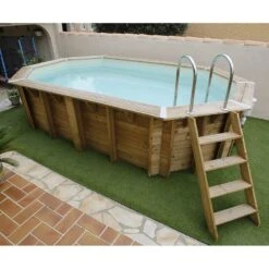 Ubbink Piscine Bois Lagon 5,00 X 3,50 X H1,30m 11 Ubbink Piscine Bois Lagon 5,00 X 3,50 X H1,30m -Ubbink || GRE || Intex Soldes Magasin piscine bois lagon 500 x 350 x h130m 4
