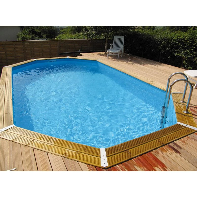 Ubbink Piscine Bois Lagon 6,70 X 4,00 X H1,30m 4 Ubbink Piscine Bois Lagon 6,70 X 4,00 X H1,30m – Image 4