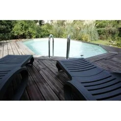 Ubbink Piscine Bois Ocea 6,10 X 4,00 X H1,30m -Ubbink || GRE || Intex Soldes Magasin piscine bois ocea 610 x 400 x h130m 5