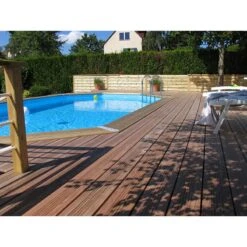 Ubbink Piscine Bois Ocea 6,10 X 4,00 X H1,30m -Ubbink || GRE || Intex Soldes Magasin piscine bois ocea 610 x 400 x h130m 6