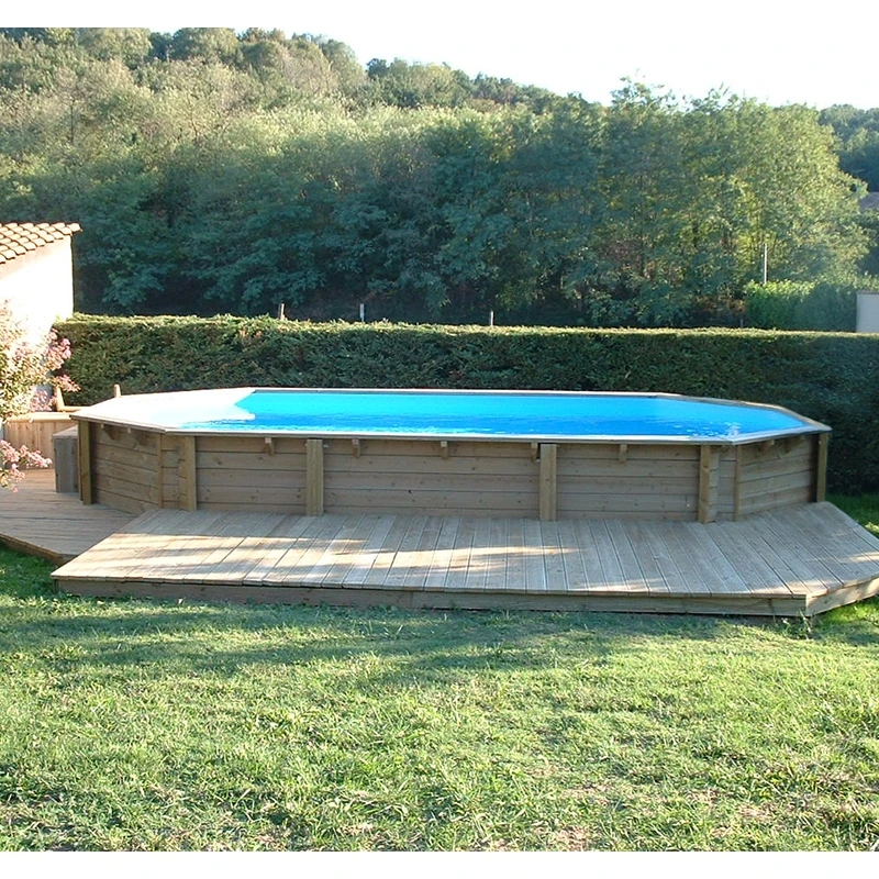 Ubbink Piscine Bois Ocea 8,60 X 4,70 X H1,30m 2 Ubbink Piscine Bois Ocea 8,60 X 4,70 X H1,30m – Image 2