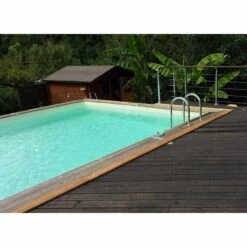 Ubbink Piscine Bois Sunwater 5,55 X 3,00 X H1,40m -Ubbink || GRE || Intex Soldes Magasin piscine bois sunwater 555 x 300 x h140m 3