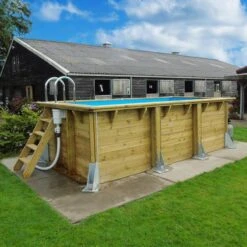 Ubbink Piscine Bois Urban Pool 4,50 X 2,50 X H1,40m