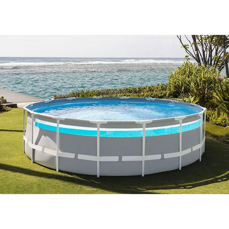 Piscine Tubulaire Intex Clear Window 4,88 X H1,22m 2 Piscine Tubulaire Intex Clear Window 4,88 X H1,22m – Image 2