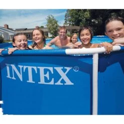 Piscine Tubulaire Intex Metal Frame 3,05 X H0,76m -Ubbink || GRE || Intex Soldes Magasin piscine tubulaire intex metal frame 305 x h076m 2