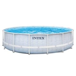 Piscine Tubulaire Intex Prism Frame Chevron 4.88 X 1.22m