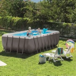 Piscine Tubulaire Intex Ultra Frame XTR 5,49 X 2,74 X H1,32m 5 Piscine Tubulaire Intex Ultra Frame XTR 5,49 X 2,74 X H1,32m -Ubbink || GRE || Intex Soldes Magasin piscine tubulaire intex ultra frame xtr 549 x 274 x h132m 2