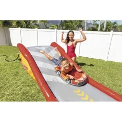 Tapis De Glisse Intex Gliss Party Formule 1 Et Ses 2 Body Boards -Ubbink || GRE || Intex Soldes Magasin tapis de glisse intex gliss party formule 1 et ses 2 body boards 2